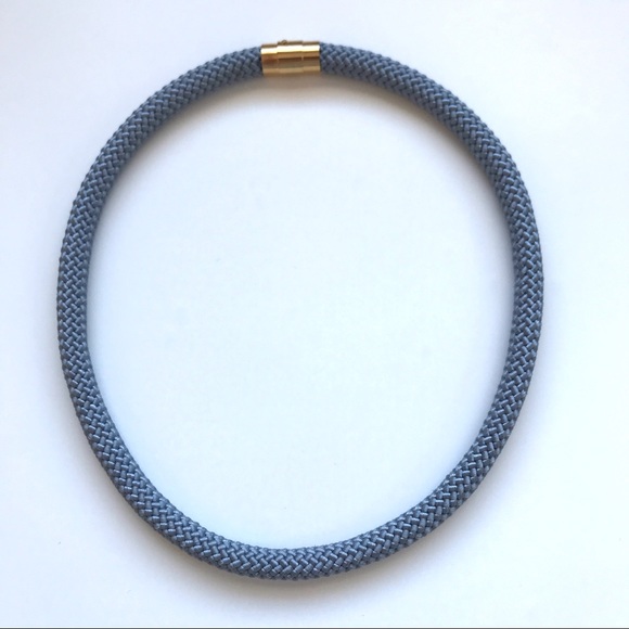 Gray rope necklace - Multiple ways to wear it - Picture 6 of 12